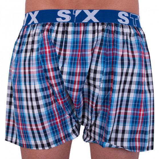 3PACK Herenboxershort Styx sport elastisch meerkleurig (B7100406)