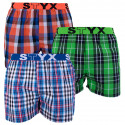 3PACK Herenboxershort Styx sport elastisch meerkleurig (B7100406)