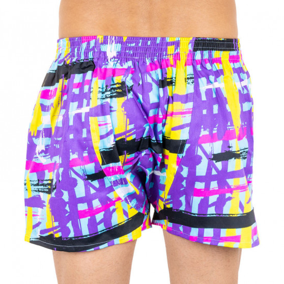 Herenboxershort Represent exclusief Ali moderne kunst paars