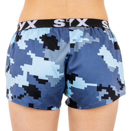 Damesboxershorts  Styx kunst sport rubber camouflage digitale (T657)