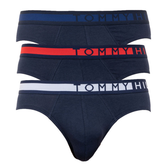 3PACK herenslip Tommy Hilfiger donkerblauw (UM0UM01227 991)