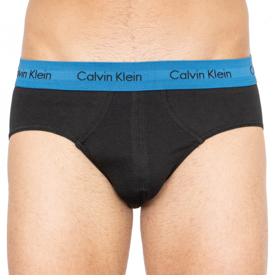 3PACK herenslip Calvin Klein zwart (U2661G-BZP)