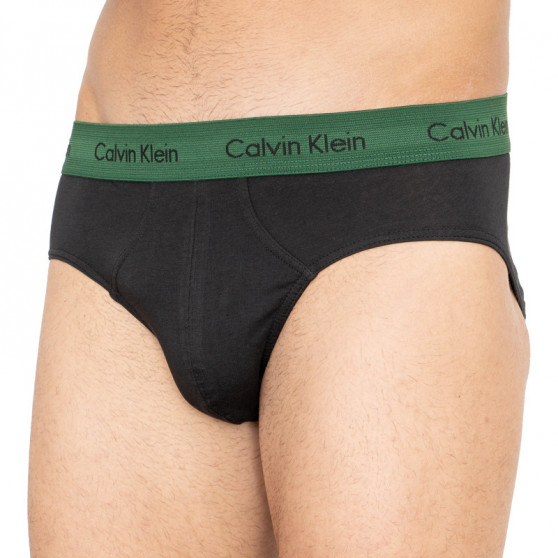 3PACK herenslip Calvin Klein zwart (U2661G-BZP)