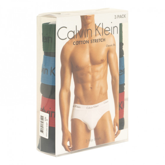 3PACK herenslip Calvin Klein zwart (U2661G-BZP)