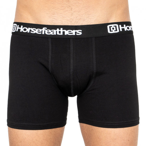 3PACK herenboxershort Horsefeathers zwart (AM067A)