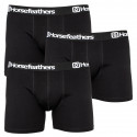 3PACK herenboxershort Horsefeathers zwart (AM067A)