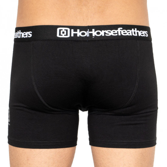 3PACK herenboxershort Horsefeathers zwart (AM067A)