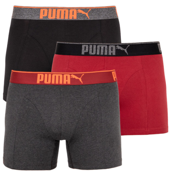 3PACK herenboxershort Puma veelkleurig (681030001 899)