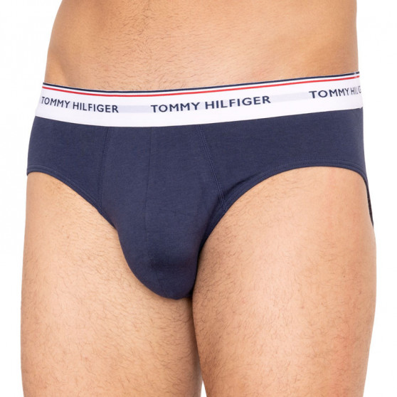 3PACK herenslip Tommy Hilfiger donkerblauw (1U87903766 904)