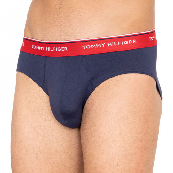 3PACK herenslip Tommy Hilfiger donkerblauw (1U87903766 904)