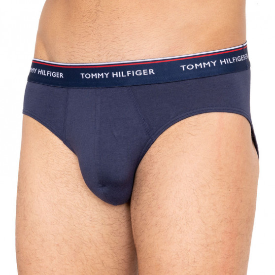 3PACK herenslip Tommy Hilfiger donkerblauw (1U87903766 904)