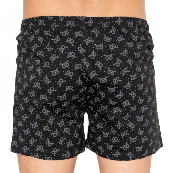 Herenboxershort Gino zwart (75143)