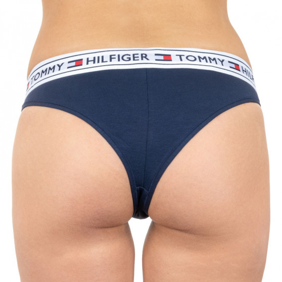 Dames slip Tommy Hilfiger blauw (UW0UW00723 416)