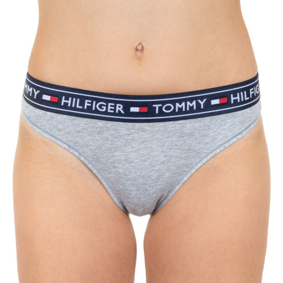 Braziliaanse Dames slip Tommy Hilfiger grijs (UW0UW00723 004)