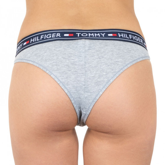 Braziliaanse Dames slip Tommy Hilfiger grijs (UW0UW00723 004)