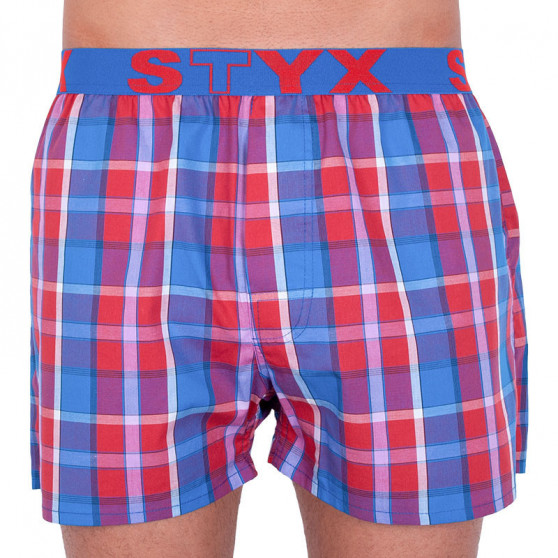 3PACK Herenboxershort Styx sport elastisch meerkleurig (B7343536)