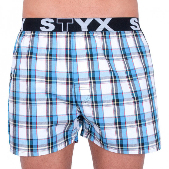 3PACK Herenboxershort Styx sport elastisch meerkleurig (B7343536)