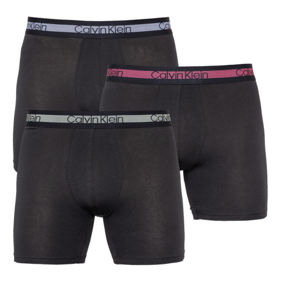 3PACK herenboxershort Calvin Klein zwart (NB1798A-ZCV)