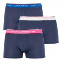 3PACK herenboxershort Tommy Hilfiger donkerblauw (UM0UM01642 027)