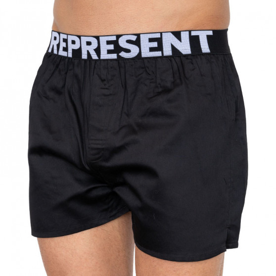 Herenboxershort Represent exclusief Mike zwart