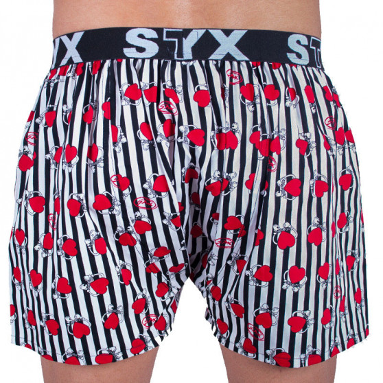 Herenboxershort Styx kunst sport rubberen harten (B752)