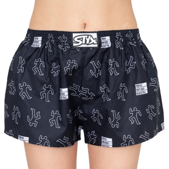 Damesboxershorts  Styx kunst klassieke rubberfilm (K859)