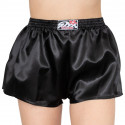 Damesboxershorts Styx klassiek elastisch satijn zwart (L588)