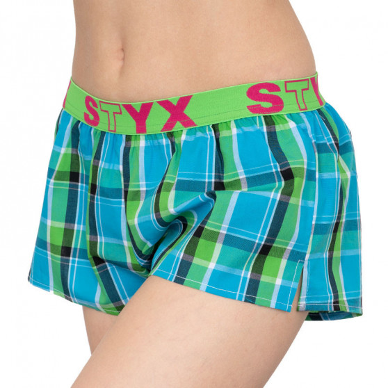 Damesboxershorts Styx sportelastisch veelkleurig (T640)