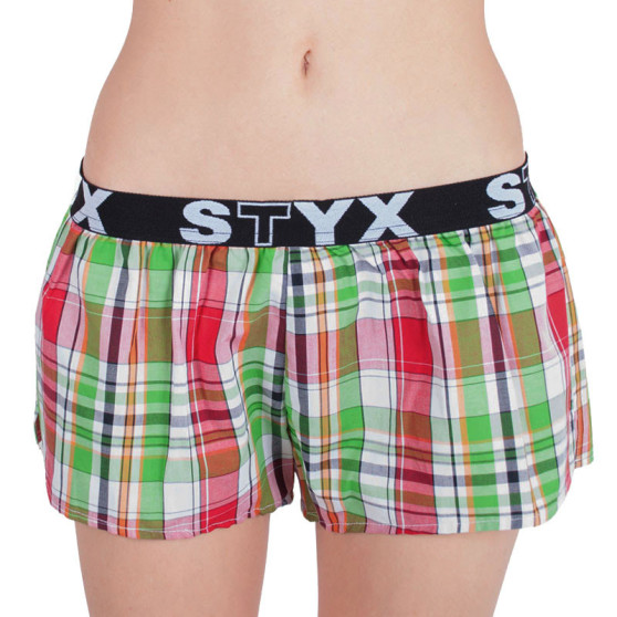 Damesboxershorts Styx sportelastisch veelkleurig (T626)