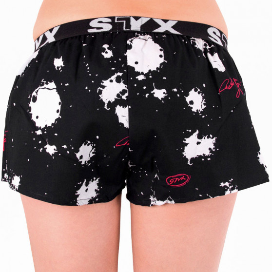 Damesboxershorts Styx kunst sport rubber plons (T653)