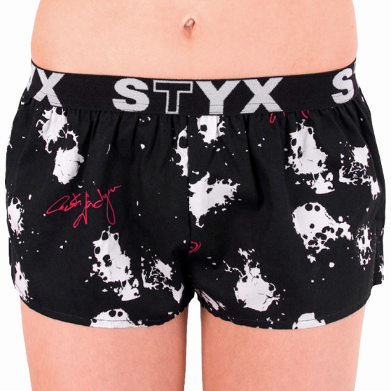 Damesboxershorts Styx kunst sport rubber plons (T653)