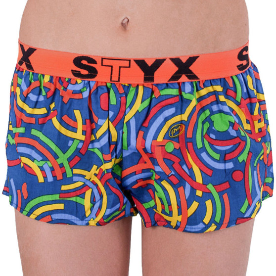 Damesboxershorts Styx art sport rubber veelkleurig (T659)