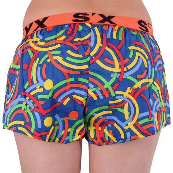 Damesboxershorts Styx art sport rubber veelkleurig (T659)