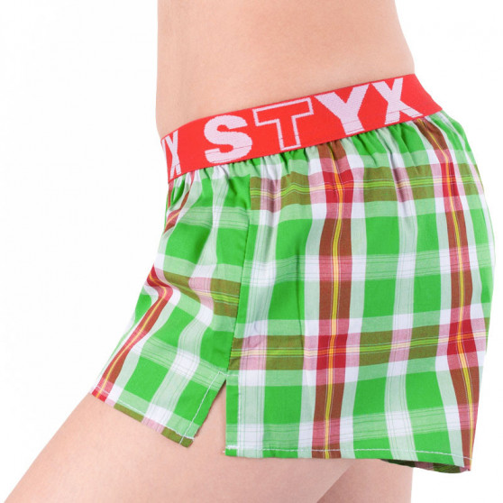 Damesboxershorts Styx sportelastisch veelkleurig (T633)