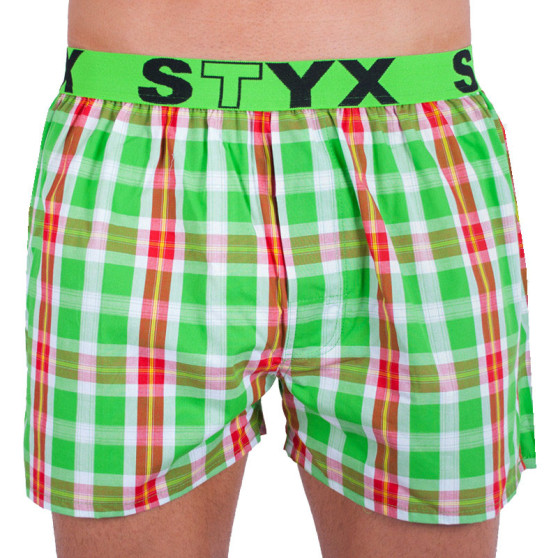 Herenboxershort Styx sport elastisch meerkleurig (B633)