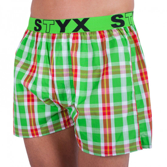 Herenboxershort Styx sport elastisch meerkleurig (B633)