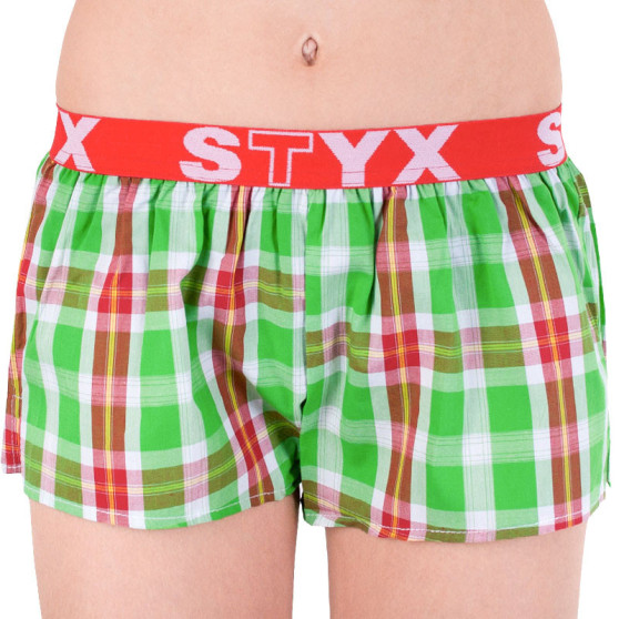 Damesboxershorts Styx sportelastisch veelkleurig (T633)