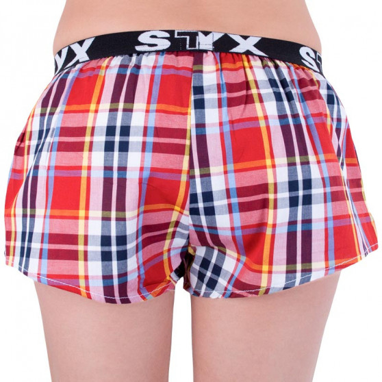 Damesboxershorts Styx sportelastisch veelkleurig (T639)