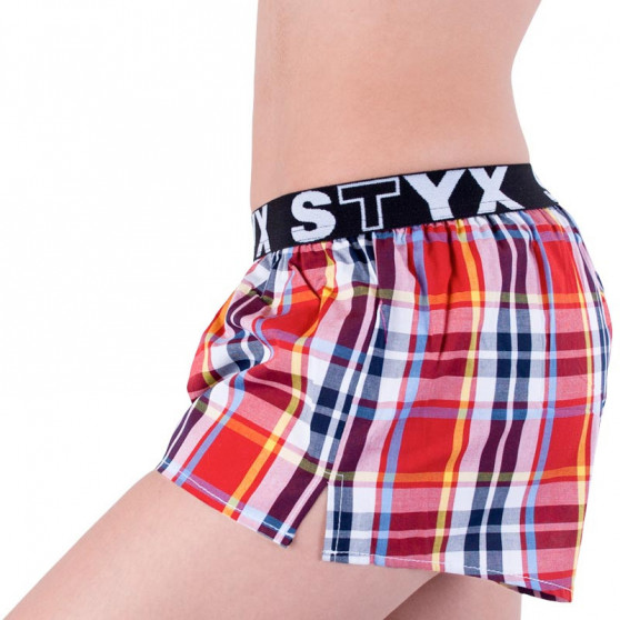 Damesboxershorts Styx sportelastisch veelkleurig (T639)