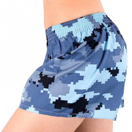 Damesboxershorts Styx art classic rubber camouflage digitaal (K657)