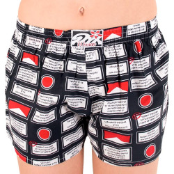 Damesboxershorts  Styx art classic rubber waarschuwing (K553)