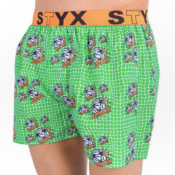 Herenboxershort Styx kunst sport rubber voetbal (B655)