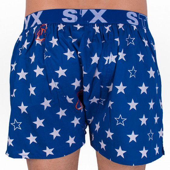 Herenboxershort Styx kunst sport rubberen sterren (B658)