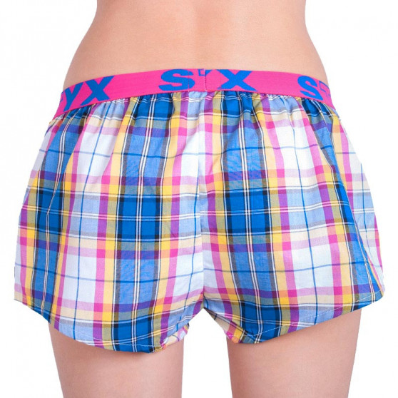 Damesboxershorts Styx sportelastisch veelkleurig (T613)