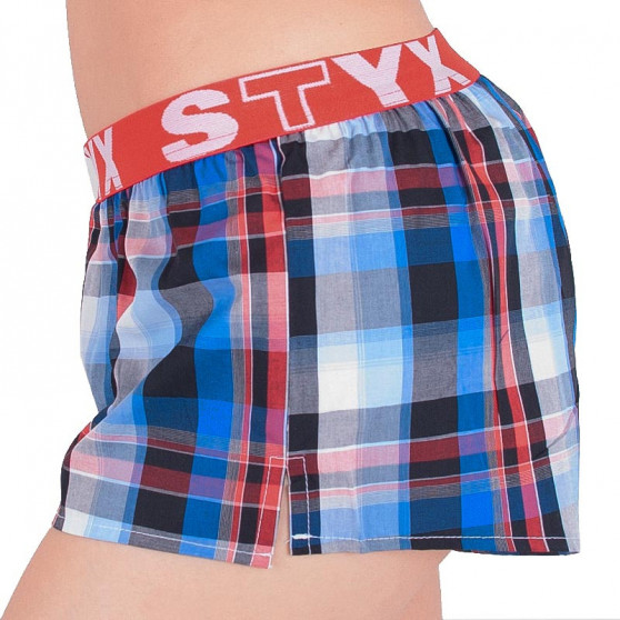 Damesboxershorts Styx sportelastisch veelkleurig (T611)