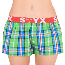 Damesboxershorts Styx sportelastisch veelkleurig (T618)