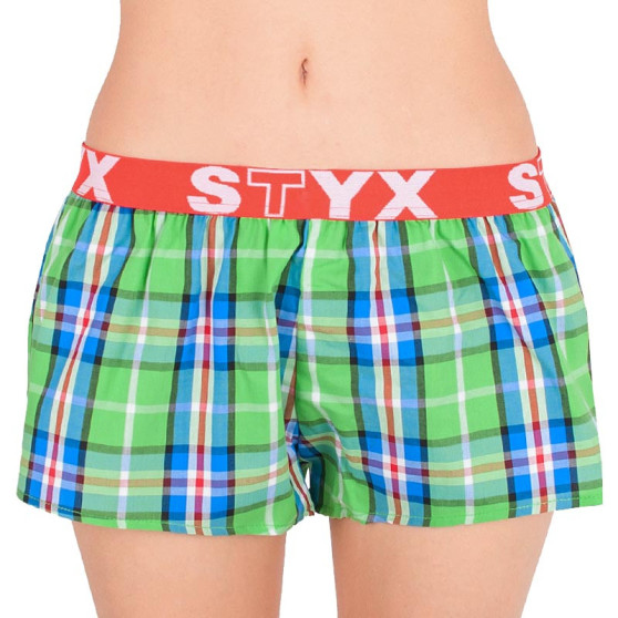 Damesboxershorts Styx sportelastisch veelkleurig (T618)