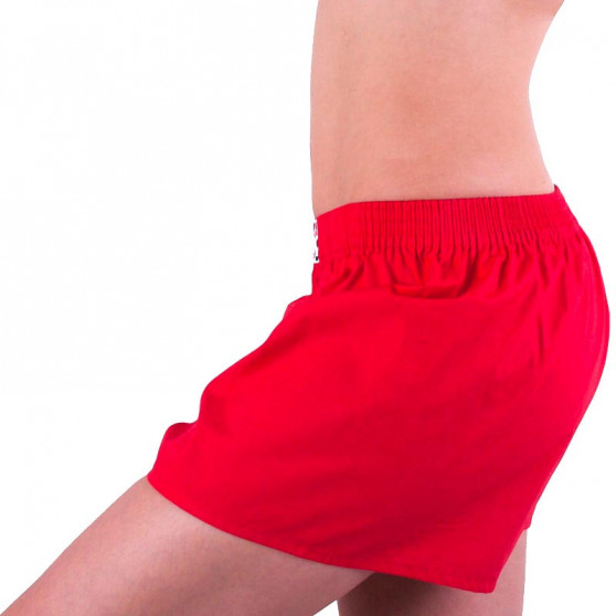 Damesboxershorts Styx klassiek elastisch rood (K663)