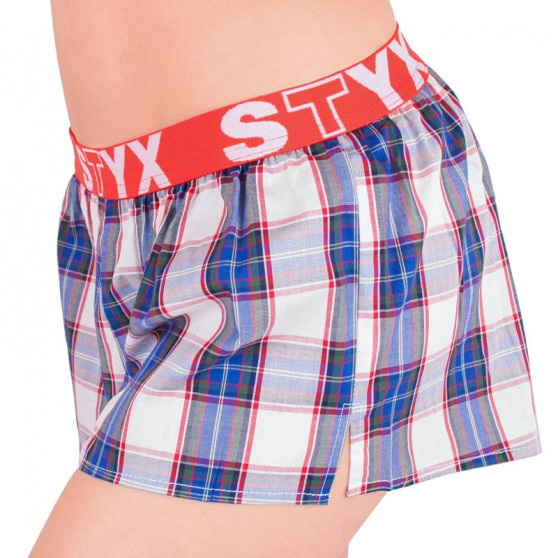 Damesboxershorts Styx sportelastisch veelkleurig (T516)