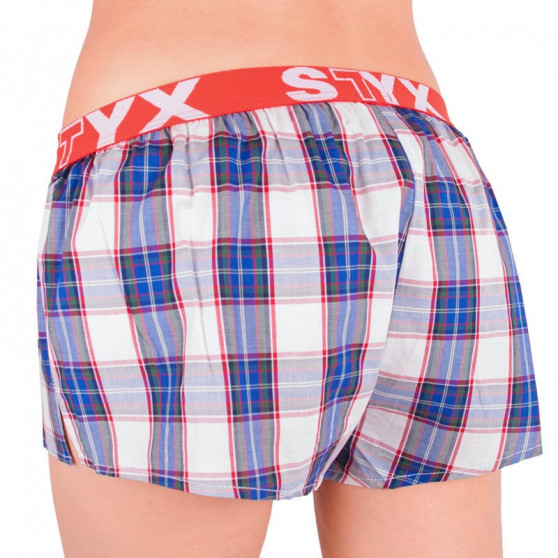 Damesboxershorts Styx sportelastisch veelkleurig (T516)